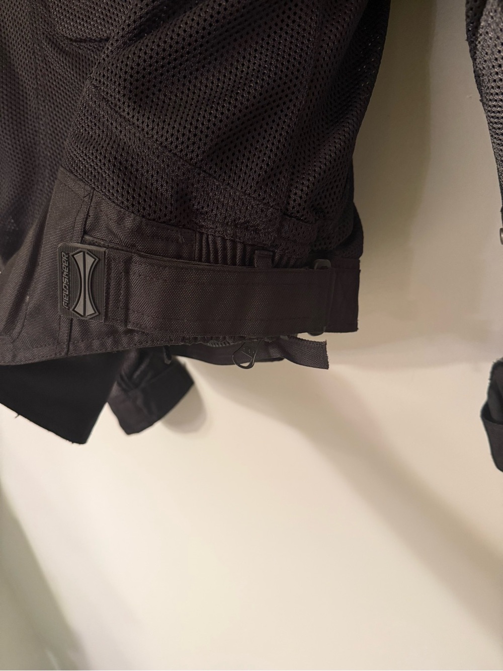 Women's Black and Gray Mesh Performance Jacket - Picture 9 of 16